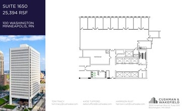 100 Washington Ave S, Minneapolis, MN à louer Plan d’étage– Image 1 sur 1