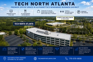 Plus de détails pour 925 North Point Pky, Alpharetta, GA - Coworking à louer
