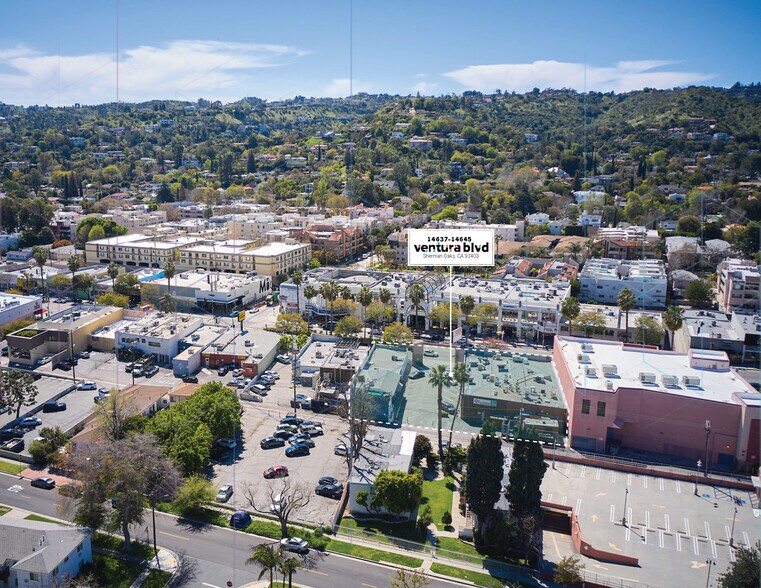 14637-14645 Ventura Blvd, Sherman Oaks, CA à vendre - Aérien – Image 2 sur 7
