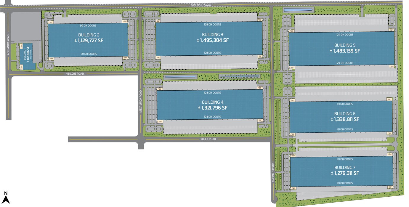 SE of Air Expressway & Adelanto Rd, Adelanto, CA à louer Plan de site– Image 1 sur 2