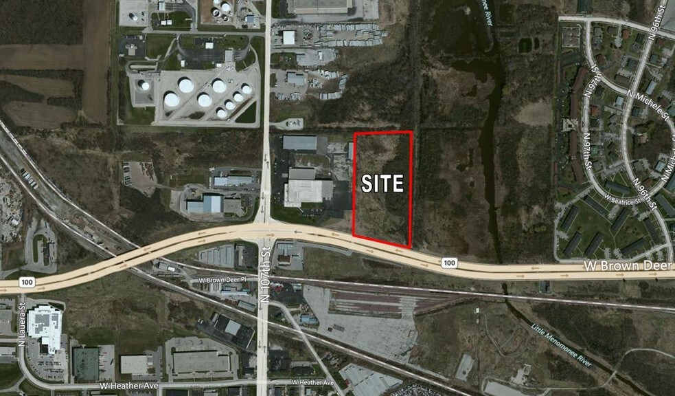 10330 W Brown Deer Rd, Milwaukee, WI à vendre - Photo de l’immeuble – Image 1 sur 2
