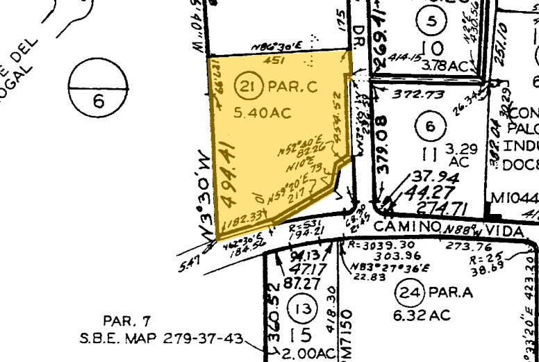 6361 Yarrow Dr, Carlsbad, CA à louer - Plan cadastral – Image 2 sur 3