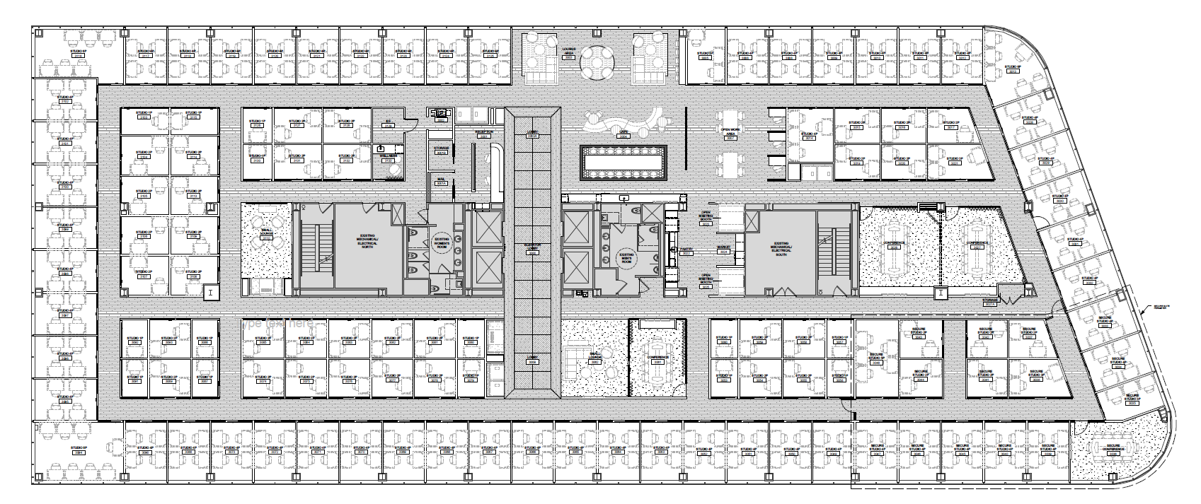 3060 Williams Dr, Fairfax, VA à louer Plan d’étage– Image 1 sur 3