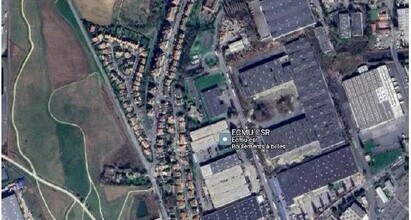 Louvres, VDO - Vue aérienne vue de carte