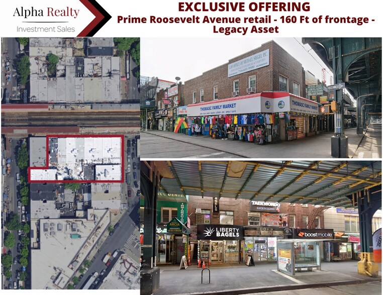 82-10 Roosevelt Ave, Jackson Heights, NY à vendre - Photo de l’immeuble – Image 1 sur 26