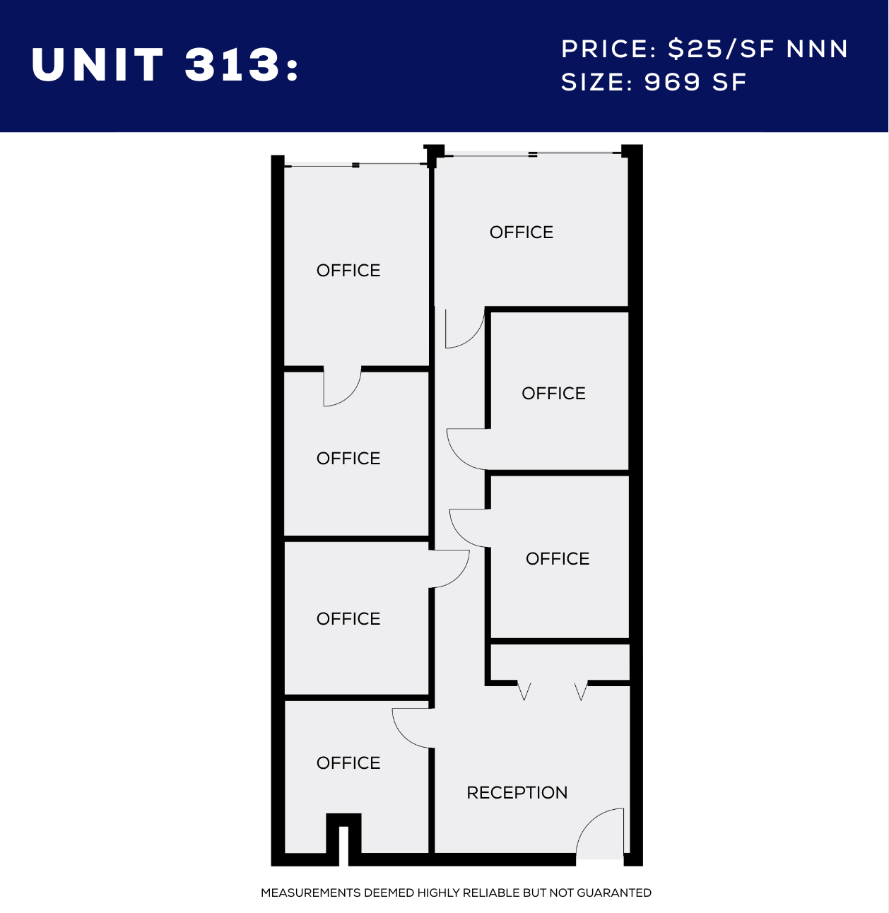 3801 N University Dr, Sunrise, FL à louer Plan d’étage– Image 1 sur 9
