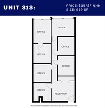 3801 N University Dr, Sunrise, FL à louer Plan d’étage– Image 1 sur 9