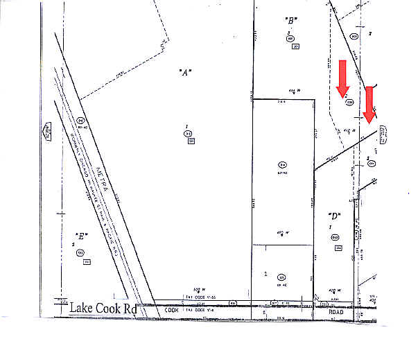 440 Lake Cook Rd, Deerfield, IL à louer - Plan cadastral – Image 2 sur 10