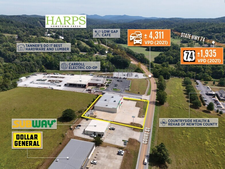 449 W Court St, Jasper, AR à vendre - Photo de l’immeuble – Image 3 sur 9