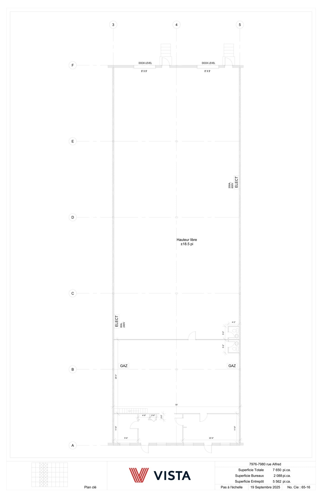 7950-7980 Rue Saint-Alfred, Anjou, QC à louer Plan de site– Image 1 sur 1
