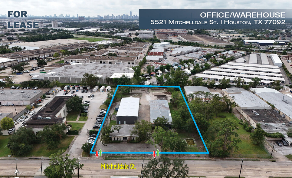 5521 Mitchelldale St, Houston, TX à louer - Photo de l’immeuble – Image 1 sur 4