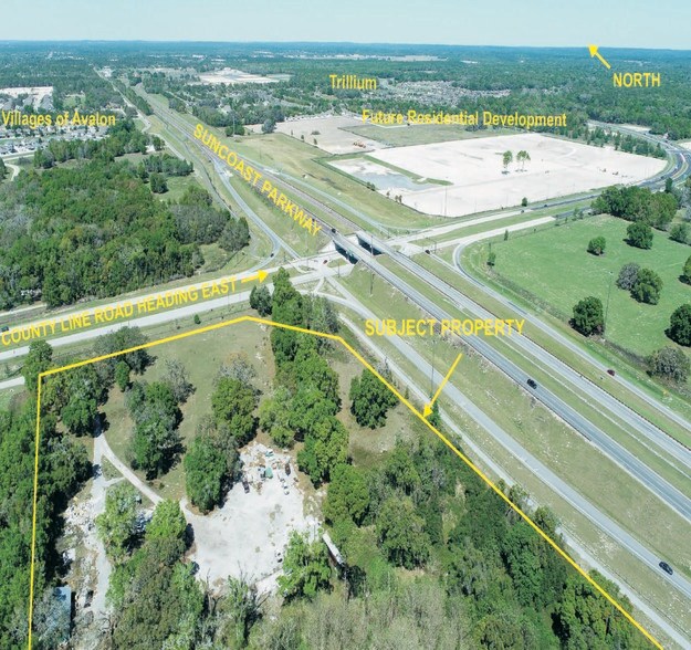 County Line Rd, Spring Hill, FL à vendre - Aérien – Image 2 sur 4
