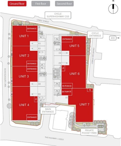 67 Schoolhouse Ln, Londres à louer - Plan d’étage – Image 2 sur 3