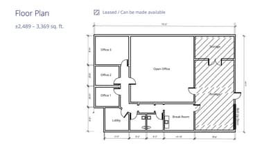 911 Bern Ct, San Jose, CA à louer Plan d’étage– Image 1 sur 1