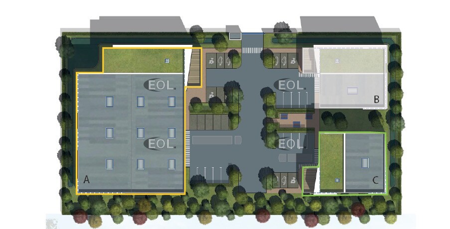 Local d'activités dans Bondoufle à vendre - Plan de site – Image 3 sur 3