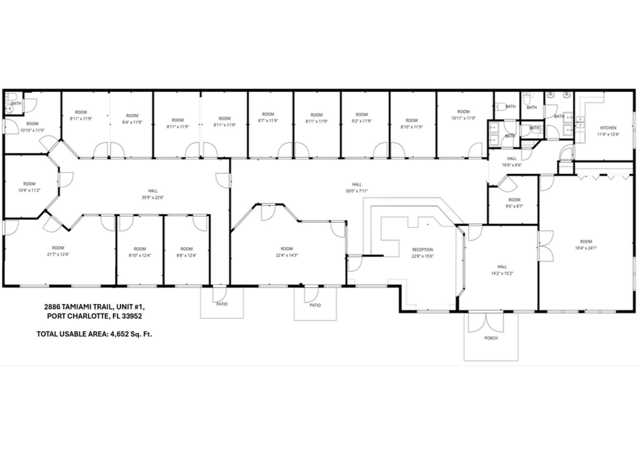 2886 Tamiami Trl, Port Charlotte, FL à louer Plan de site– Image 1 sur 23