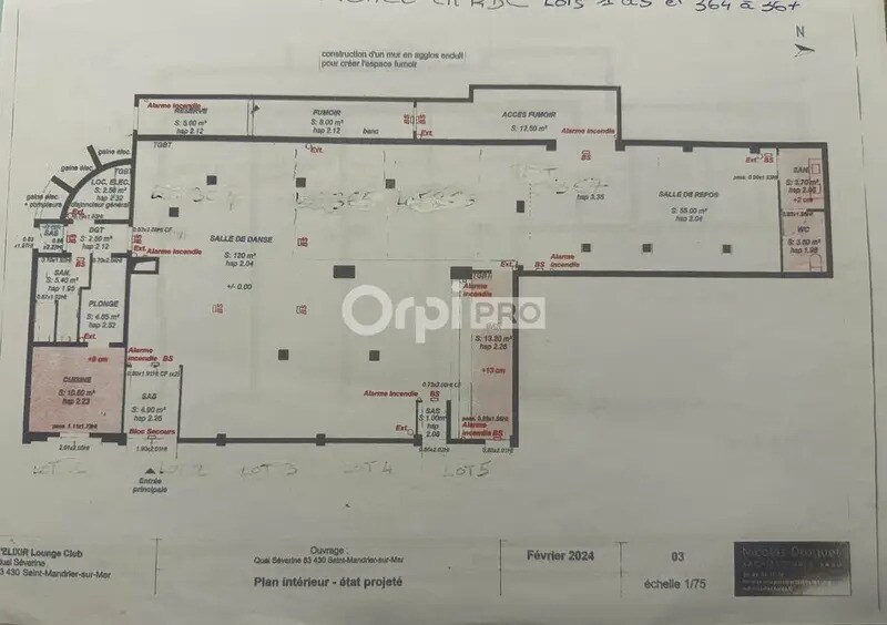 Local commercial dans Saint-Mandrier-sur-Mer à vendre - Plan d’étage – Image 3 sur 5