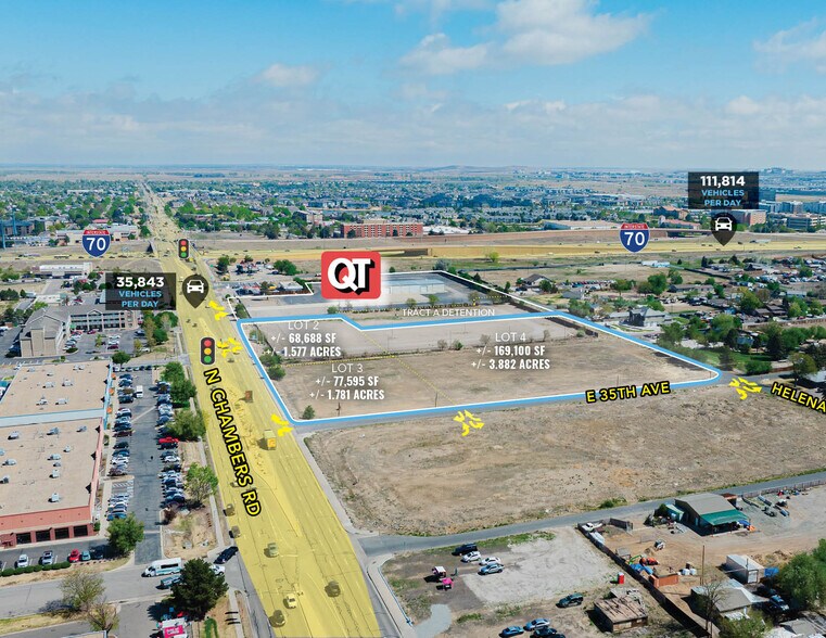 NE Corner of N Chambers Road & E35th ave, Aurora, CO à vendre - Photo de l’immeuble – Image 1 sur 5