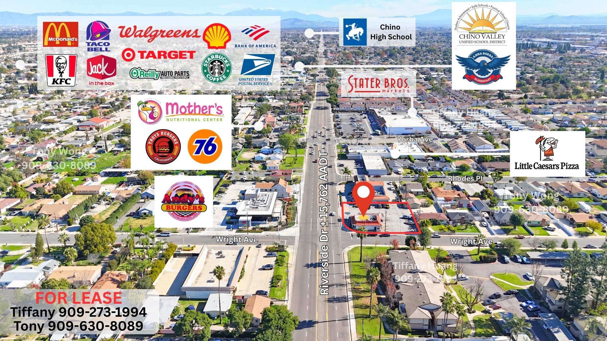 4603 Riverside Dr, Chino, CA à louer Photo principale– Image 1 sur 12