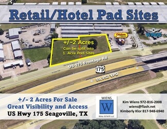 Plus de détails pour 1521 N Highway 175, Seagoville, TX - Terrain à vendre