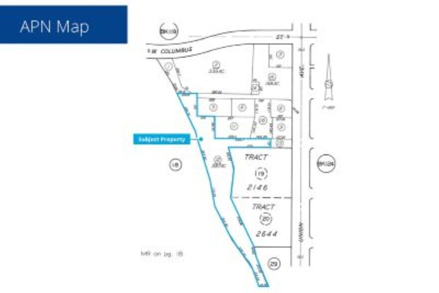 225 Jeffrey Street, Bakersfield, CA à vendre - Plan cadastral – Image 2 sur 3
