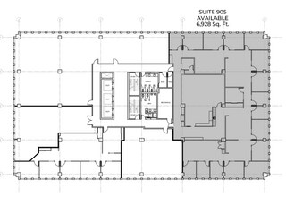 50 Queen St N, Kitchener, ON à louer Plan d’étage– Image 1 sur 1