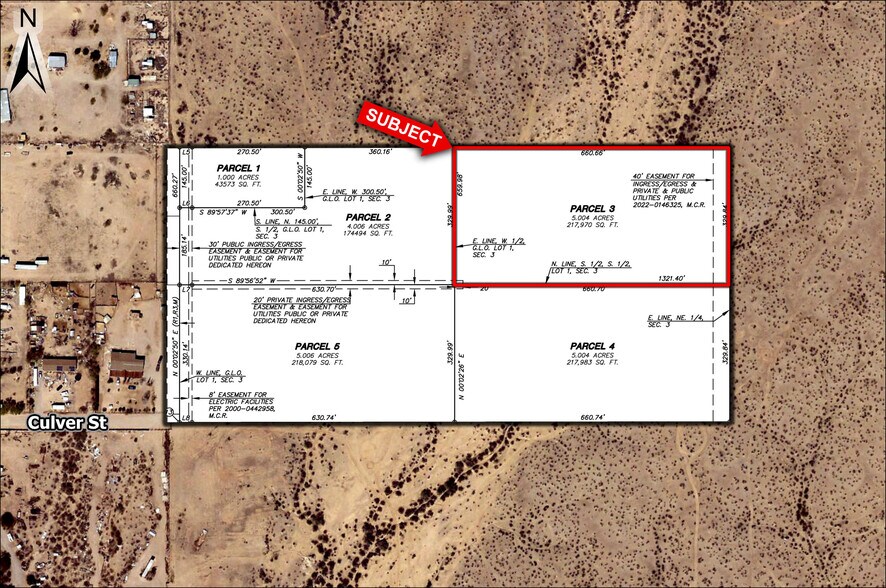 373rd & Culver St ave, Tonopah, AZ à vendre - Aérien – Image 2 sur 4