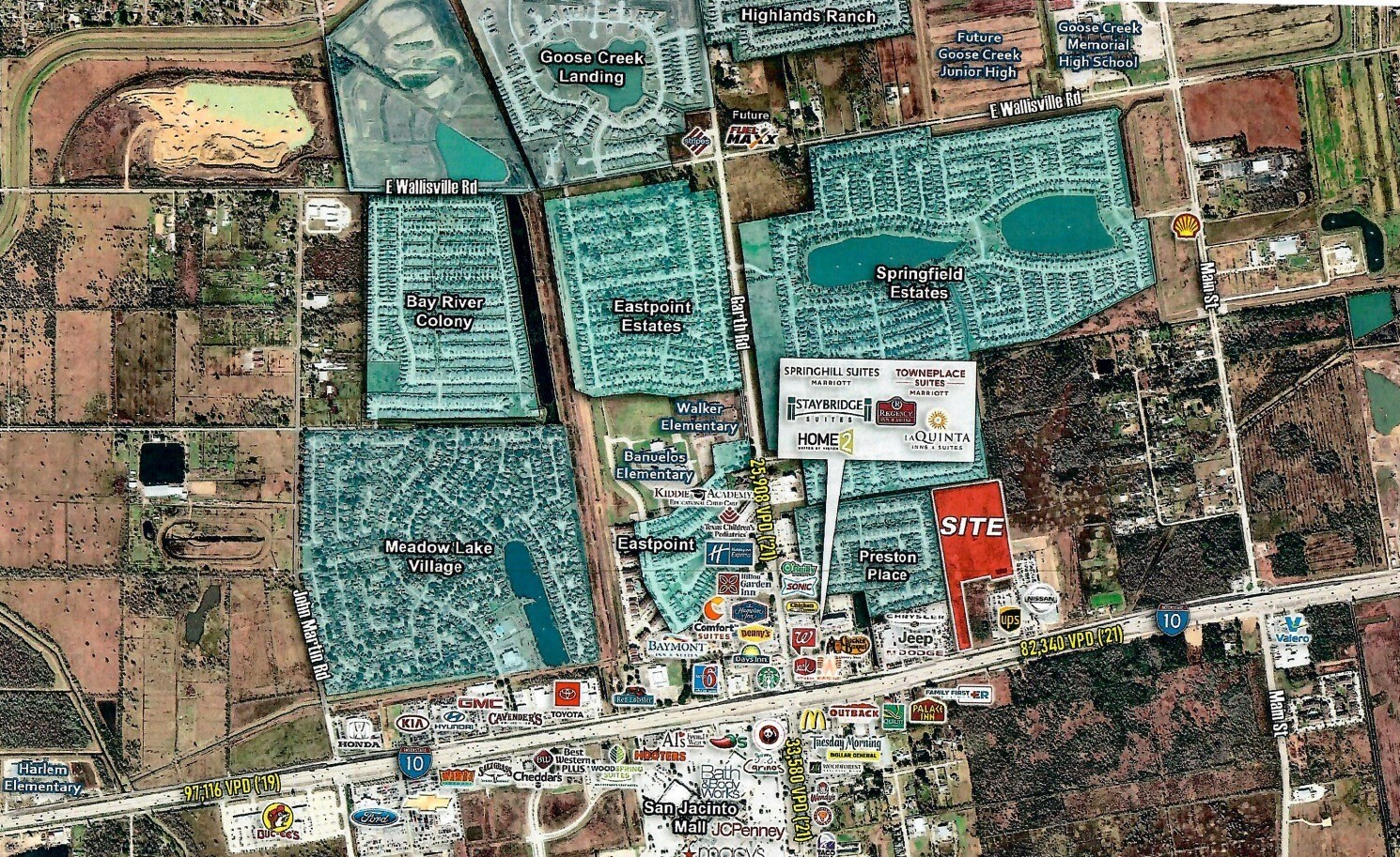 NEQ I-10 & Garth Rd, Baytown, TX à vendre Photo principale– Image 1 sur 4