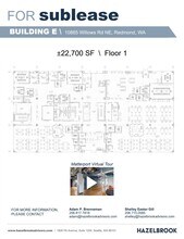 10865 Willows Rd NE, Redmond, WA à louer Plan d’étage– Image 1 sur 1