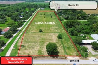 Plus de détails pour 3210 Reeh Road, Needville, TX - Terrain à vendre