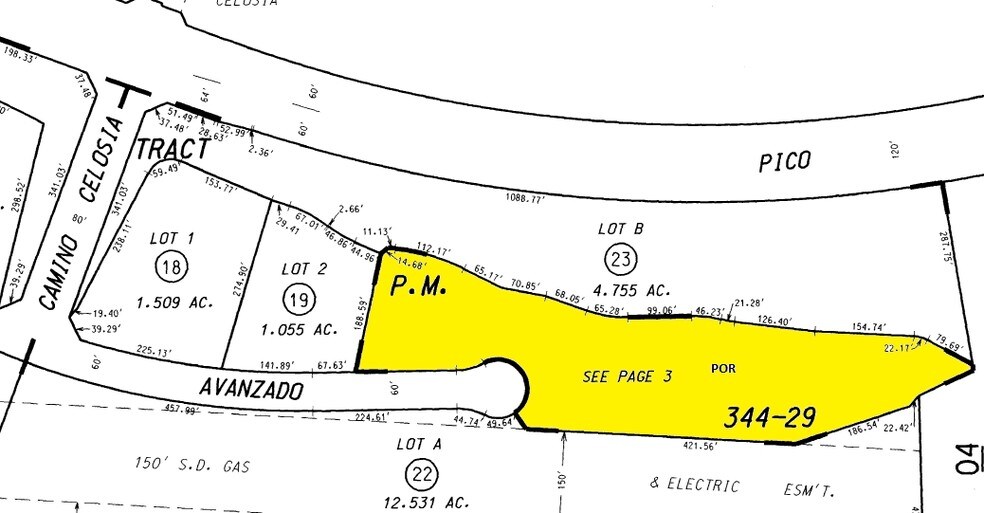 1385 Calle Avanzado, San Clemente, CA à louer - Plan cadastral – Image 2 sur 21