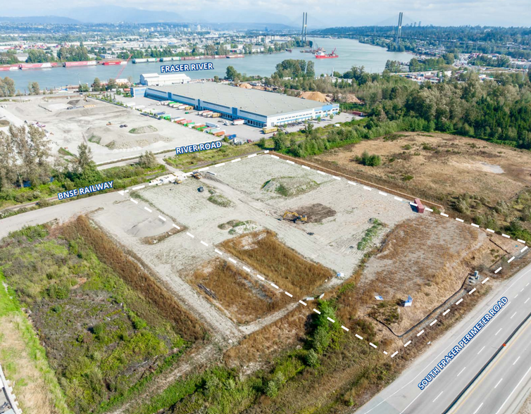 9336-9376 River Rd, Delta, BC à louer - Aérien – Image 1 sur 2