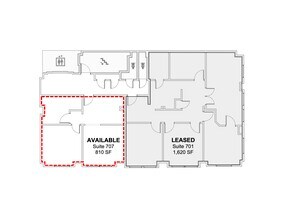 156-160 E Market St, Indianapolis, IN à louer Plan d’étage– Image 1 sur 1