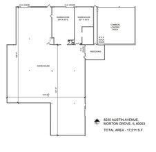 8220-8290 Austin Ave, Morton Grove, IL à louer Plan d’étage– Image 1 sur 2