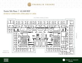 1300 I St NW, Washington, DC à louer Plan d’étage– Image 1 sur 2
