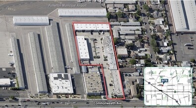 3517 W Commonwealth Ave, Fullerton, CA à louer Plan de site– Image 2 sur 2