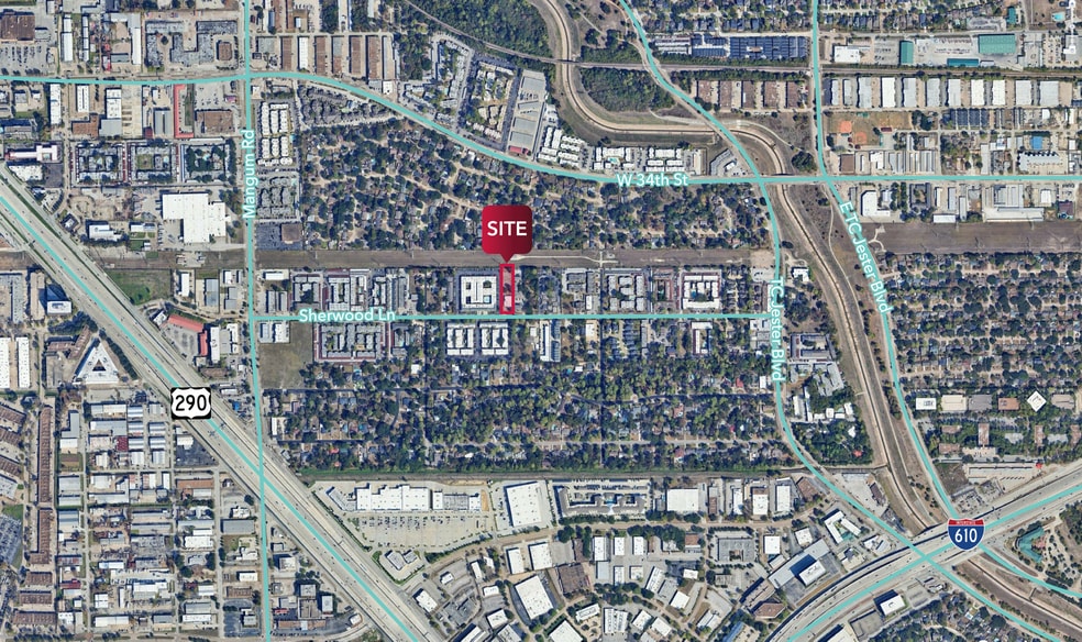 4202 Sherwood Ln, Houston, TX à louer - Aérien – Image 2 sur 8