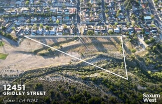 Plus de détails pour 12451 Gridley Ave, Sylmar, CA - Terrain à louer