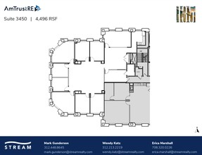 135 S LaSalle St, Chicago, IL à louer Plan d’étage– Image 1 sur 1