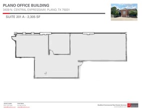 3409 N Central Expy, Plano, TX à louer Plan de site– Image 2 sur 2