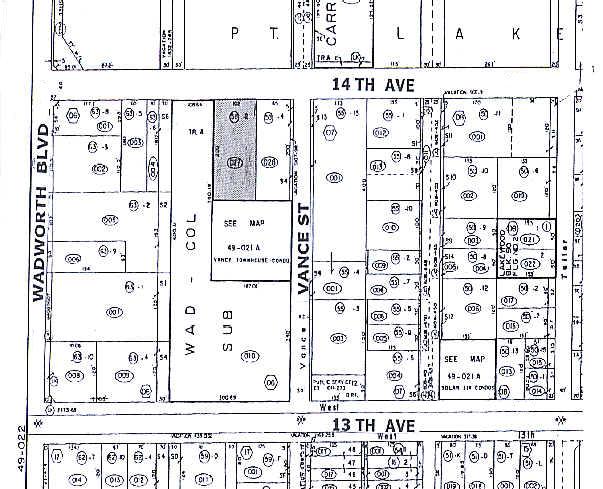 7400 W 14th Ave, Lakewood, CO à louer - Plan cadastral – Image 2 sur 23