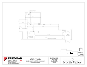 30500 Northwestern Hwy, Farmington Hills, MI à louer Plan d’étage– Image 1 sur 2