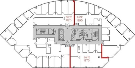 4660 La Jolla Village Dr, San Diego, CA à louer Plan d’étage– Image 1 sur 1