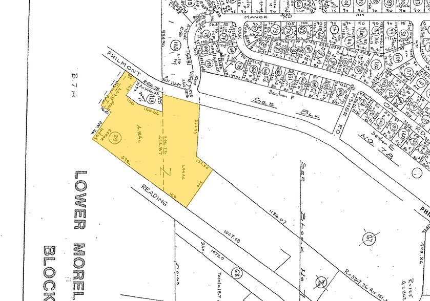 3063 Philmont Ave, Huntingdon Valley, PA à louer - Plan cadastral – Image 2 sur 4