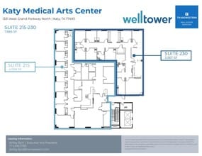 1331 W Grand Pky N, Katy, TX à louer Plan d’étage– Image 1 sur 2