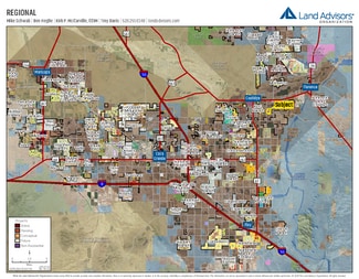 Plus de détails pour Kenilworth Road & Nafziger Road, Coolidge, AZ - Terrain à vendre