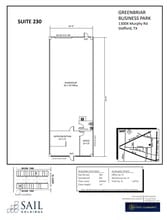 13000 Murphy Rd, Stafford, TX à louer Plan d’étage– Image 2 sur 2