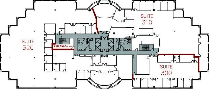 4435 Eastgate Mall, San Diego, CA à louer Plan d’étage– Image 1 sur 1