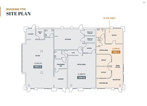 7760 Brentwood Blvd, Brentwood, CA à louer Plan d’étage– Image 1 sur 1