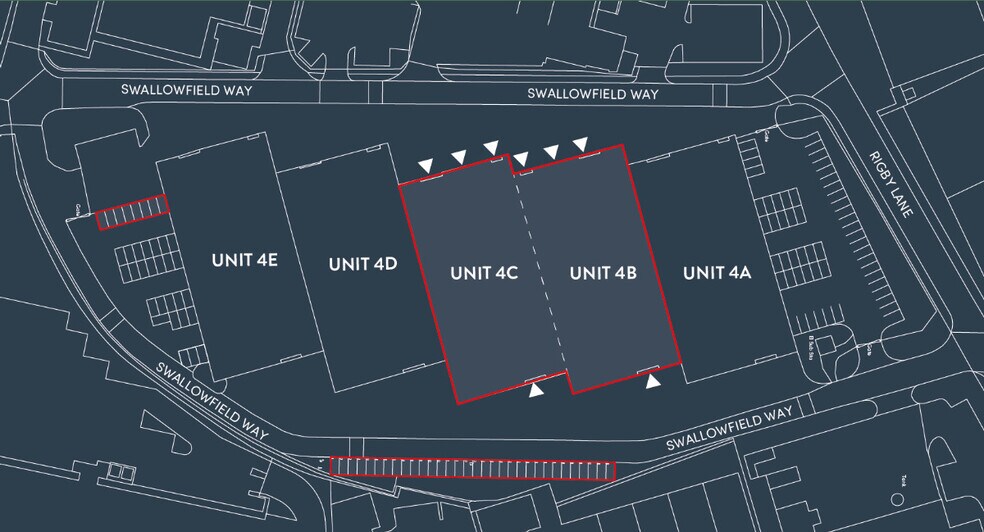 Swallowfield Way, Hayes à louer - Photo de l’immeuble – Image 3 sur 5